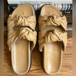 Dear Frances, Tye Slide, Tan Size 40